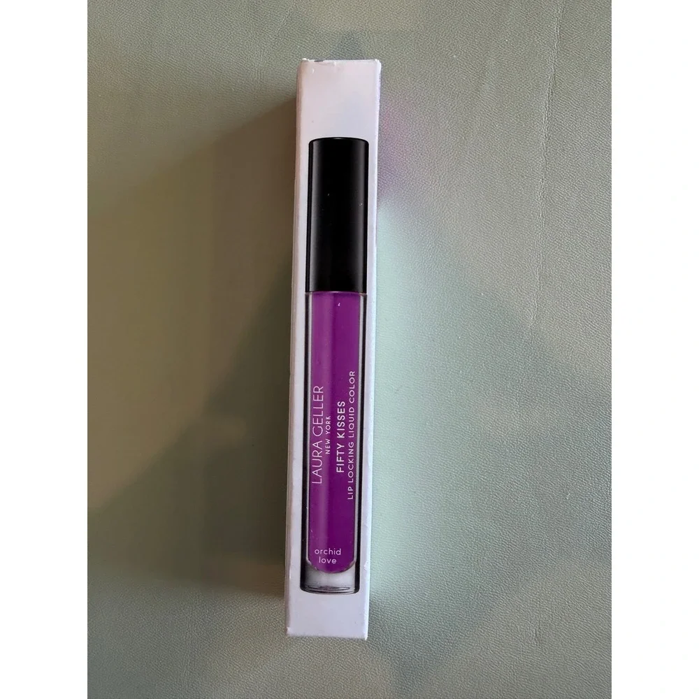 Laura Geller Fifty Kisses‎ Lip Locking Liquid Color Orchid Love 275 3mL NEW